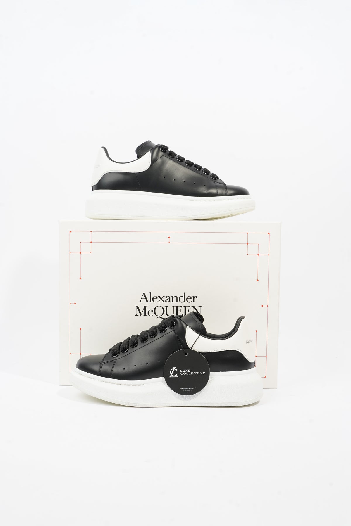 WMNS) Alexander McQueen Oversized Sneaker 'Gold Crocodile' 553770WHYB -  KICKS CREW